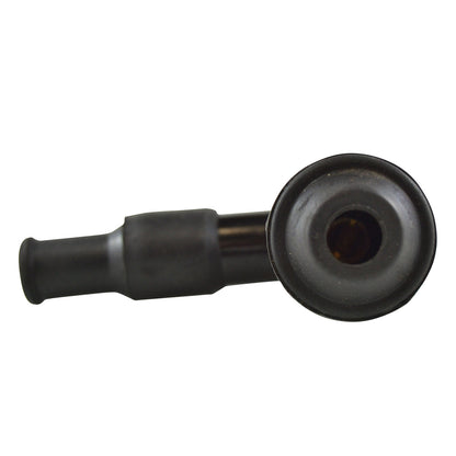 RM STATOR RM07123 spark plug cap for automotive ignition systems, showing the black plastic cap with metal connector.