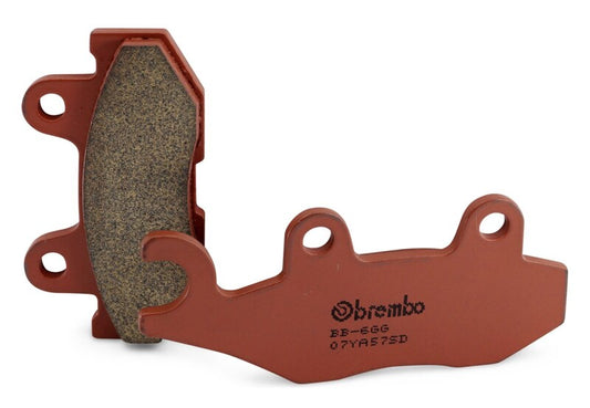 Brembo OE Powersports Yamaha YXC Viking VI 700cc rear brake pad, left side, for Powersports vehicle, part 07YA57SD