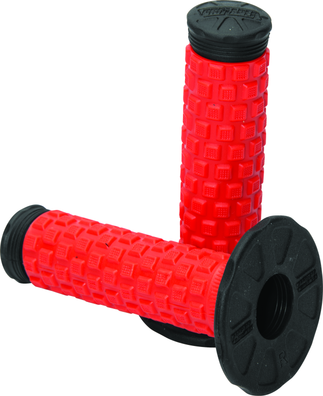 ProTaper, ProTaper Pillow Top Grips - Red/Black for Powersports