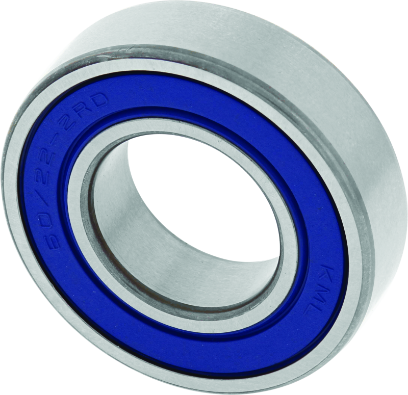 QuadBoss 60/22-2RS high-speed power sports bearing with triple-lip seals and Chevron SRI 2 grease, shown in close-up.
