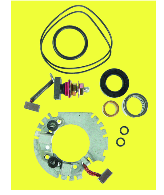 QuadBoss Yamaha YFM350 Big Bear 2x4 2002 repair kit starter for powersports, includes essential parts for engine restoration.