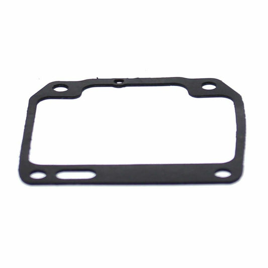 All Balls float bowl gasket for motorcycle carburetors, part 46-5079, showing the rubber gasket with precise edges.