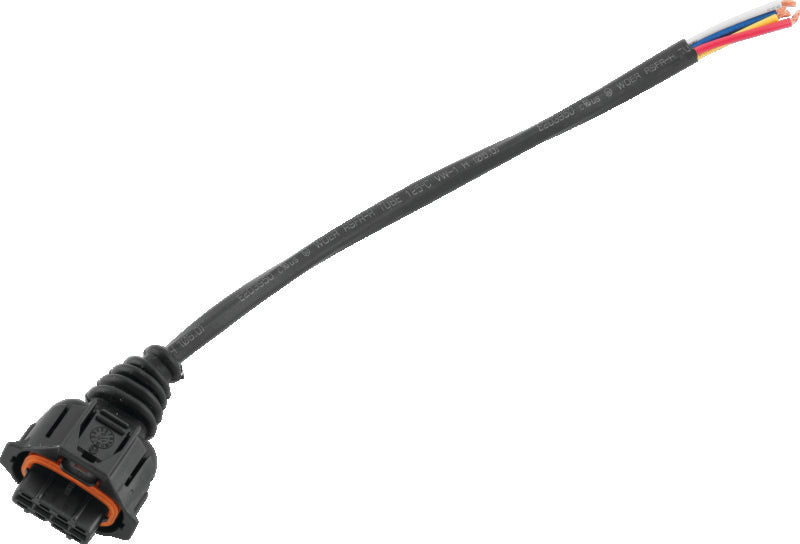 QuadBoss wiring pigtail for Polaris ACE 150 and select Polaris models, shown with connectors and wiring for installation.