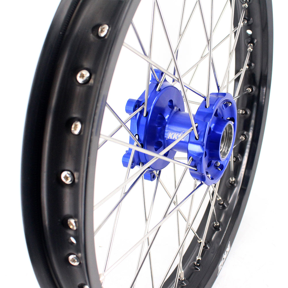 KKE 1.85*19 & 2.15*19 Flat Track Wheels Rim For Yamaha WR250F 2001-2016  WR450F 2003-2015 - Howling Moto