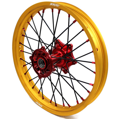 KKE 21inch 19inch Dirt Bike Wheels With Gold Rims For HONDA CRF250R CRF450R CR125R CR250R 2002-2013