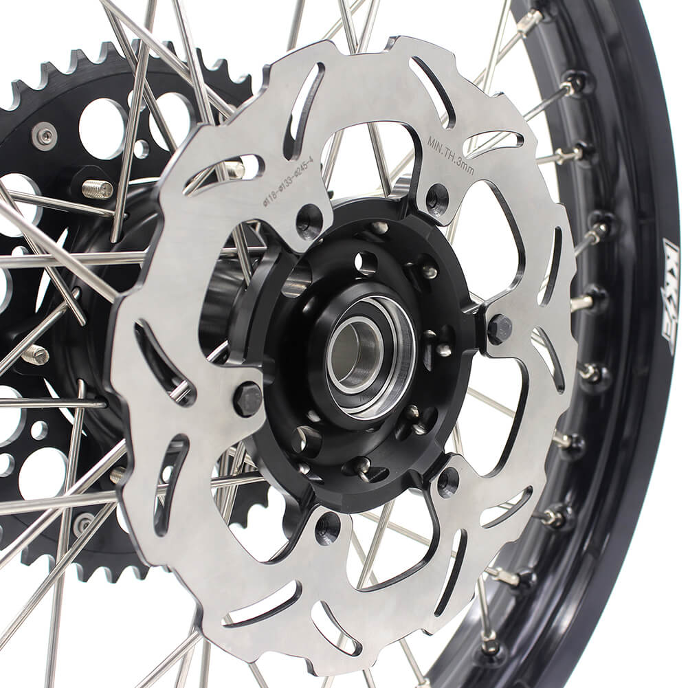 KKE 21 & 19 MX Spoked Wheels Fit SUZUKI RM125 1996-2007 RM250 1996-2008 - Howling Moto