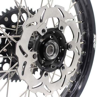 KKE 21 & 19 MX Spoked Wheels Fit SUZUKI RM125 1996-2007 RM250 1996-2008 - Howling Moto