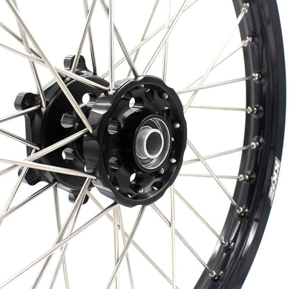 KKE 21 & 18 Enduro Spoked Wheels Fit SUZUKI RM125 1996-2007 RM250 1996-2008 - Howling Moto