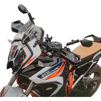 RAM MOUNTS Tough-Mirror™ Kit with M10 bases by Bill's Exhausts, featuring mounting hardware and sturdy construction.