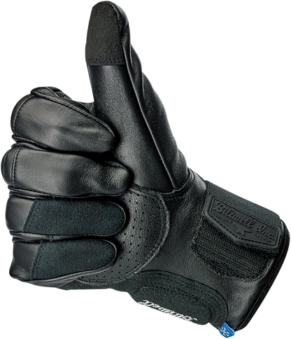 BILTWELL Belden Gloves - Black - Small 1505-0101-302 - Howling Moto
