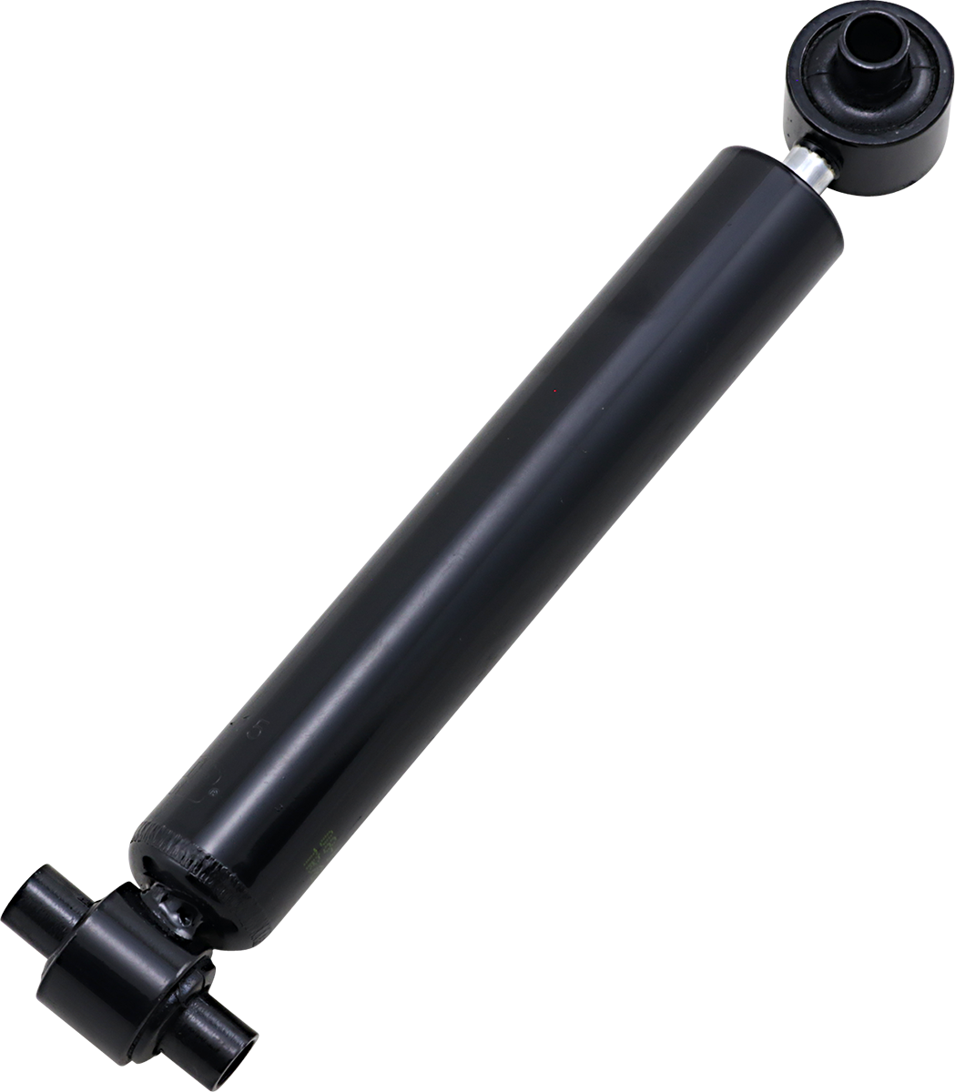 Parts Unlimited shock absorber for Polaris, durable suspension component, black coil spring and metal mounting hardware.