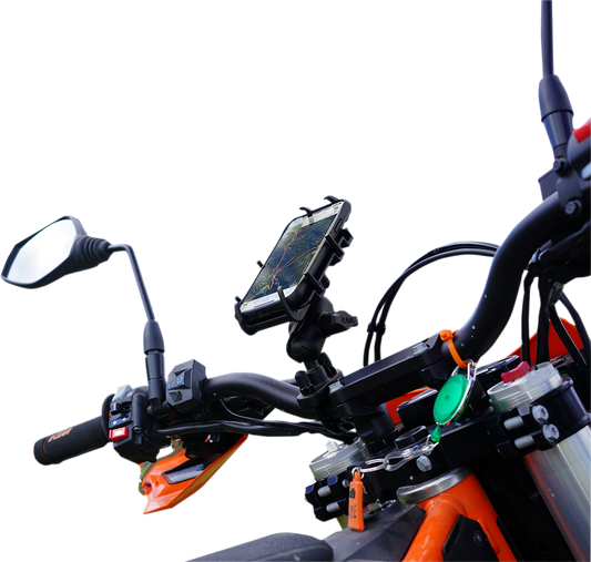 Universal RAM MOUNTS Cradle Quick Grip engine mount by Bill's Exhausts with secure grip and durable construction.