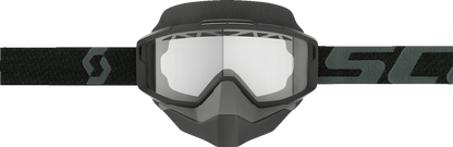 SCOTT Split Snow Goggles - OTG - Black - Clear 285543-0001043 - Howling Moto