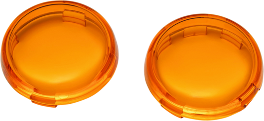 Kuryakyn, Kuryakyn Bullet Style Amber Lens for Harley-Davidson Turn Signals Part #2877