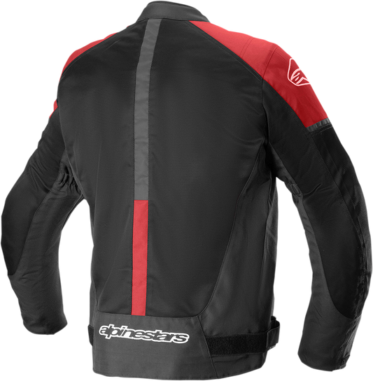 Black and red ALPINESTARS T SP X Superair motorcycle jacket in 2XL, featuring protective armor and stylish design.