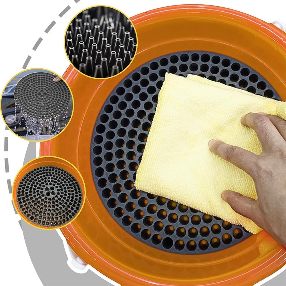 WASH&WHIPS Pit Stop Particle Interceptor - Fits 5 / 3.5 G Buckets - Howling Moto