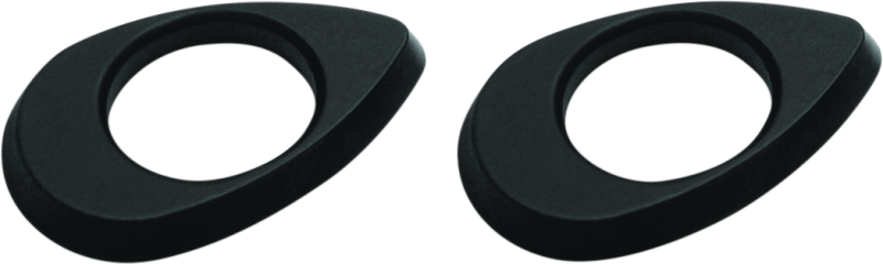 Kuryakyn Kellermann front turn signal mounts for Harley Davidson Street Glide motorcycle, showcasing sleek metal hardware and installation setup