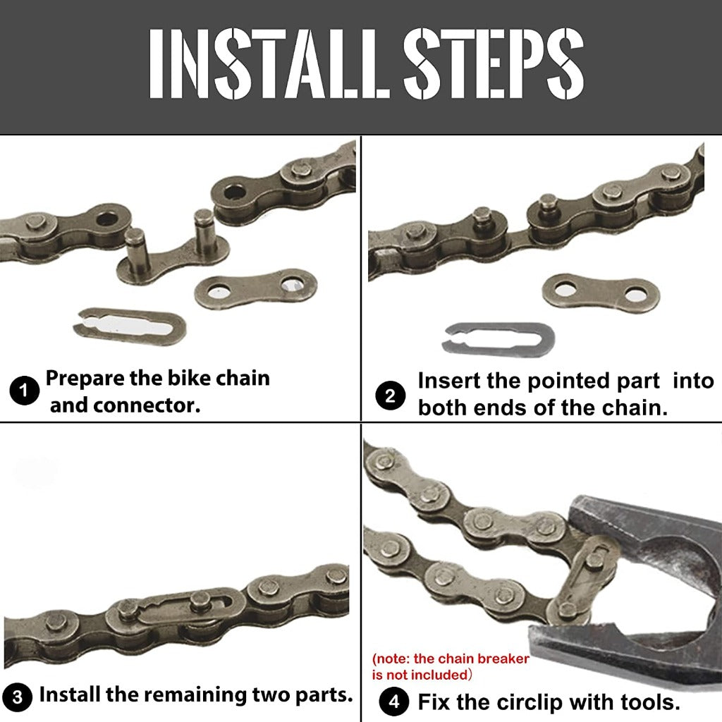 Hycline Single Speed Bike Chain - Howling Moto