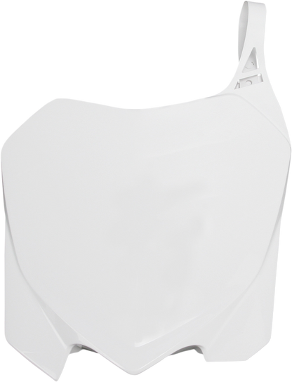 ACERBIS Front Number Plate - White 2141850002 - Howling Moto