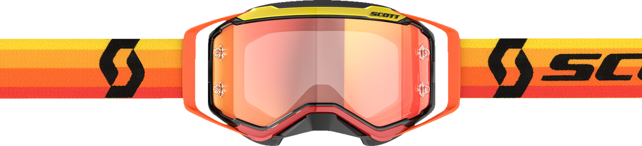 SCOTT Prospect Goggles - California Edition - Orange/Yellow - Orange Chrome Works 272821-1649280 - Howling Moto