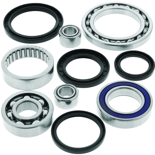 QuadBoss Yamaha YFM350FW Big Bear 4x4 differential bearing and seal kit, includes bearings and seals for drivetrain maintenance.