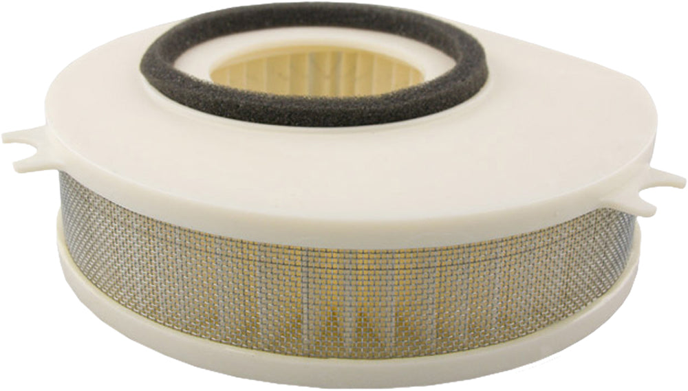 HIFLOFILTRO HFA4913 air filter for high performance engines, showing the clean, rectangular filter element with pleated design.