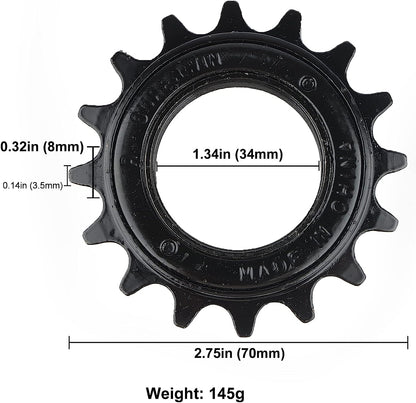 16T Single Speed Bike Freewheel