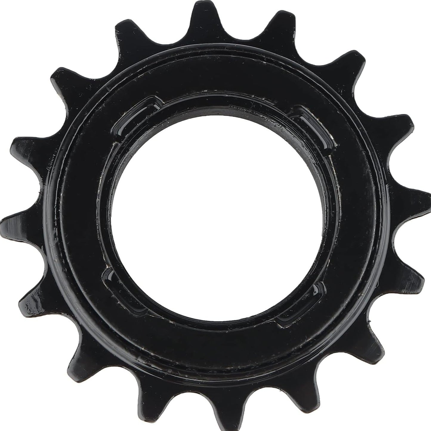 Hycline 22T single speed bike freewheel for bicycles, showing metal cogs and threading for installation on a bike wheel.