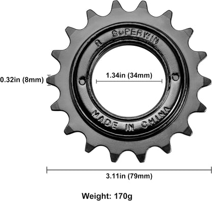 18T Single Speed Bike Freewheel