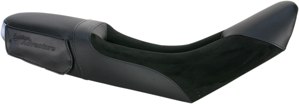 SADDLEMEN Adventure Seat for KTM 950/990 motorcycle, black seat with textured surface, designed for comfort and durability.