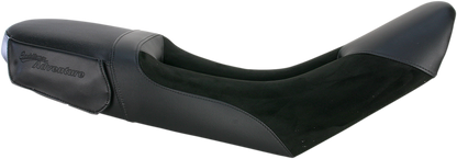 SADDLEMEN Adventure Seat for KTM 950/990 motorcycle, black seat with textured surface, designed for comfort and durability.
