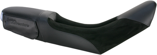 SADDLEMEN Adventure Seat for KTM 950/990 motorcycle, black seat with textured surface, designed for comfort and durability.