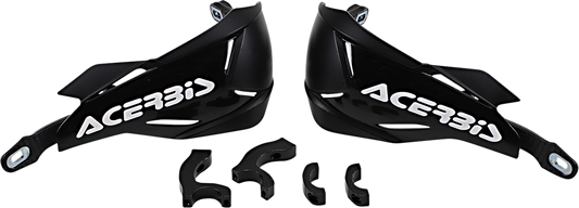 ACERBIS Handguards - X-Factory - Black/Black 2634661401 - Howling Moto