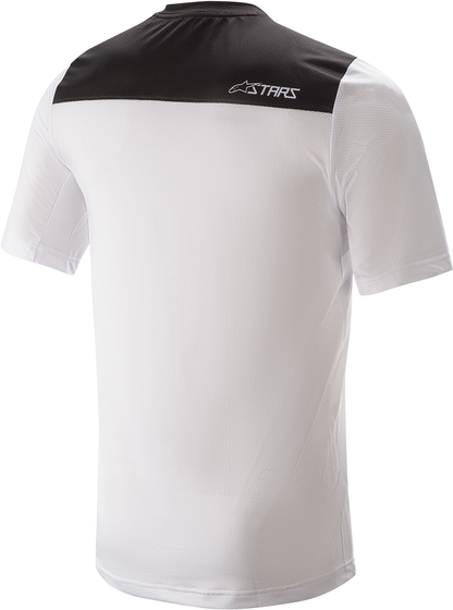 ALPINESTARS Drop 4.0 Jersey - Short-Sleeve - White/Black - Large 1766220-21-LG - Howling Moto