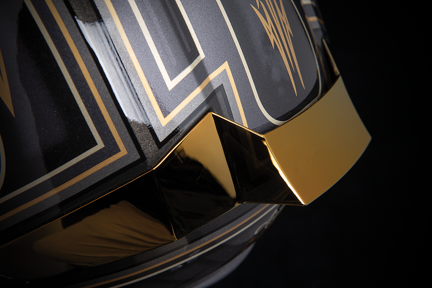 Black ICON Airflite™ Helmet in medium size, El Centro design, featuring sleek aerodynamic shape and matte finish.