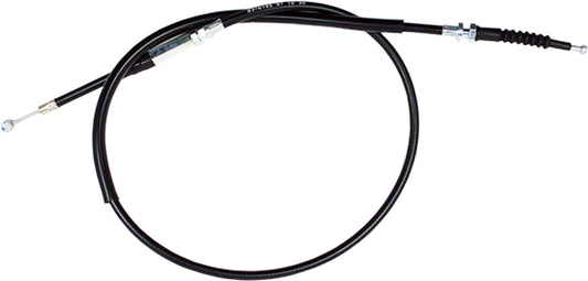 Black vinyl clutch cable by MOTION PRO, part 03-0192, designed for durable and precise motorcycle clutch operation.