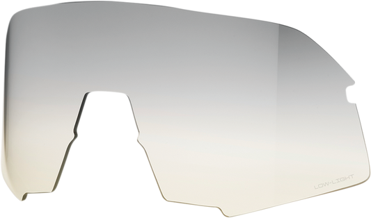 100% S3 Lens - Yellow Silver Mirror 69026-00007 - Howling Moto