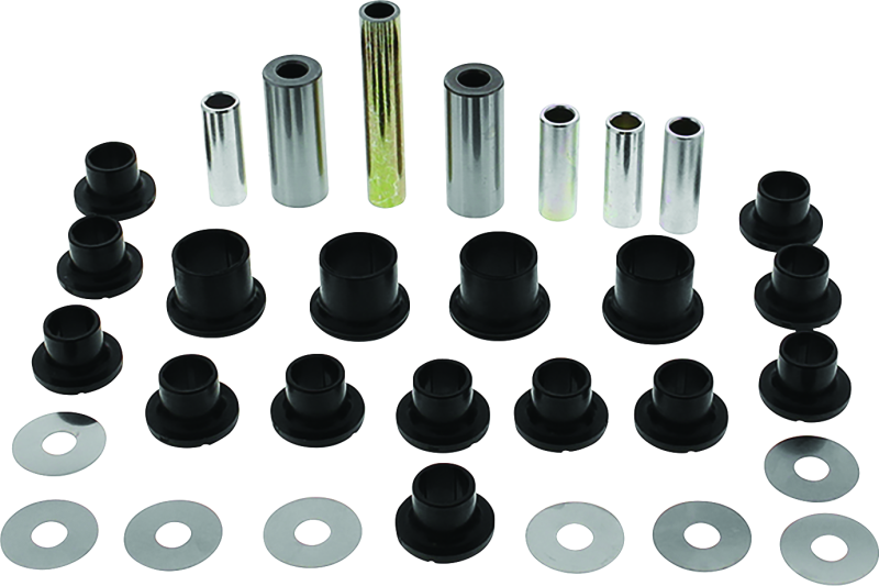 QuadBoss rear independent suspension repair kit for Can-Am Defender HD models, includes parts for suspension maintenance.