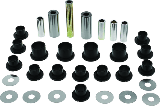 QuadBoss rear independent suspension repair kit for Can-Am Defender HD models, includes parts for suspension maintenance.