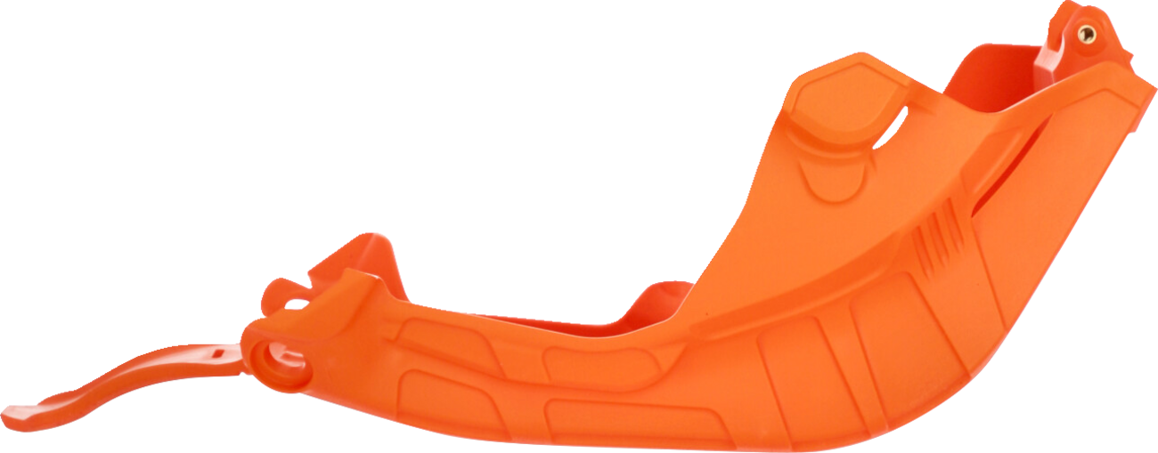 ACERBIS KTM 250/350 SX-F 2023 orange skid plate body for off-road motorcycle, designed for durability and protection.