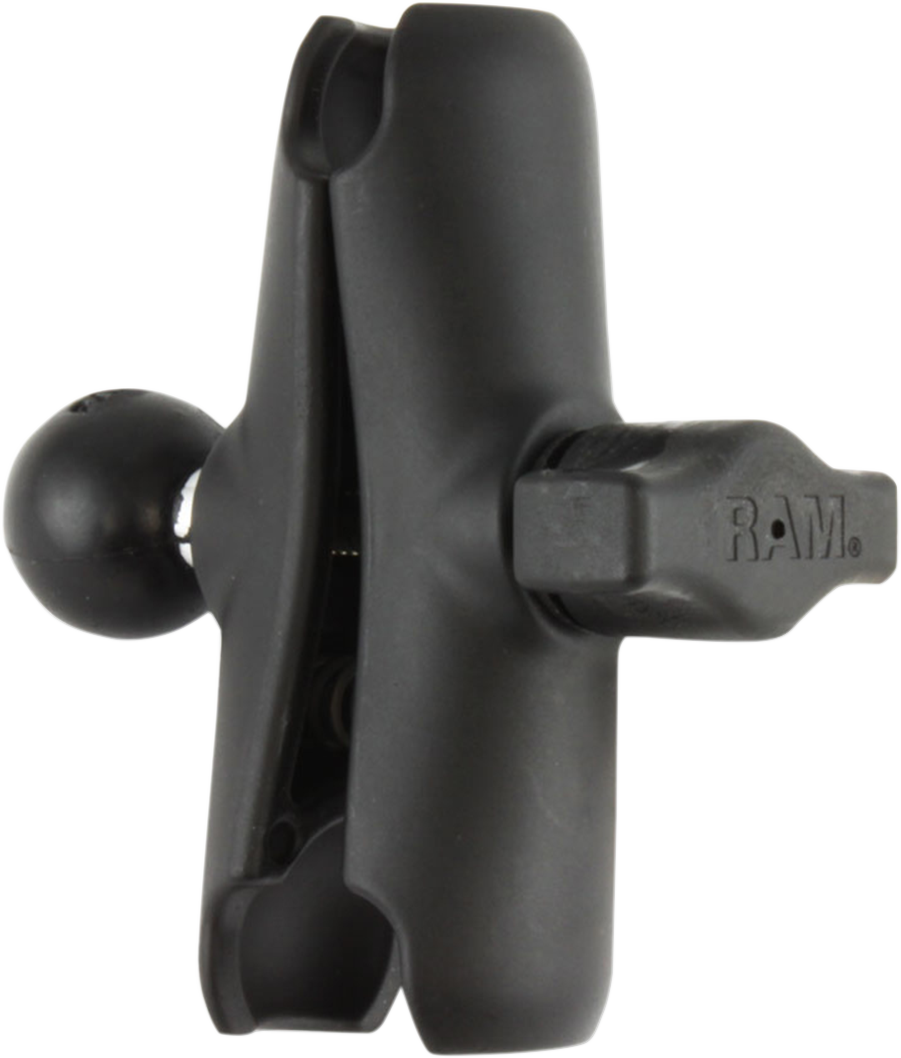 Bill's Exhausts RAM MOUNTS Ball Mount with 1/4-inch threaded base, designed for engine mounting and stability.