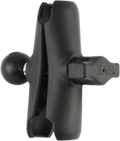 Bill's Exhausts RAM MOUNTS Ball Mount with 1/4-inch threaded base, designed for engine mounting and stability.