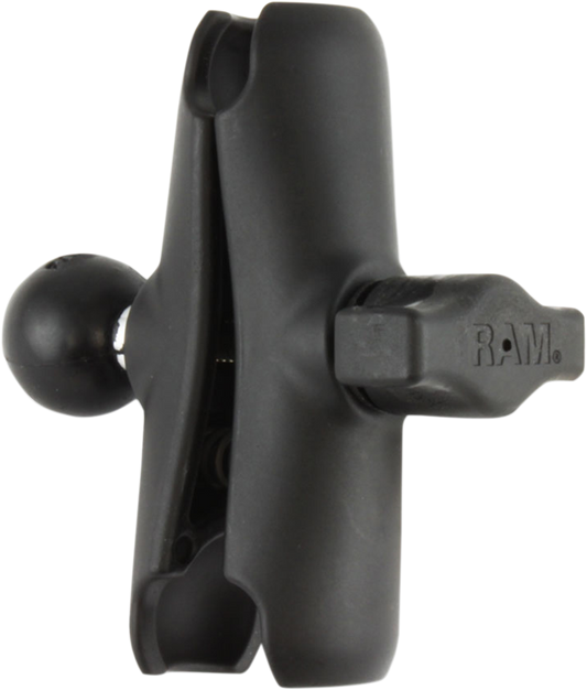 Bill's Exhausts RAM MOUNTS Ball Mount with 1/4-inch threaded base, designed for engine mounting and stability.