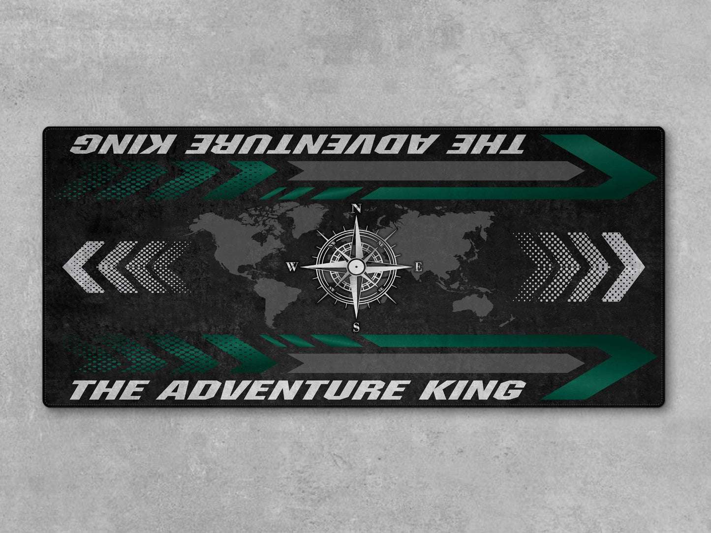 Motorcycle Mat for Adventure Motorcycle "The Adventure King" - MM7341 - Howling Moto