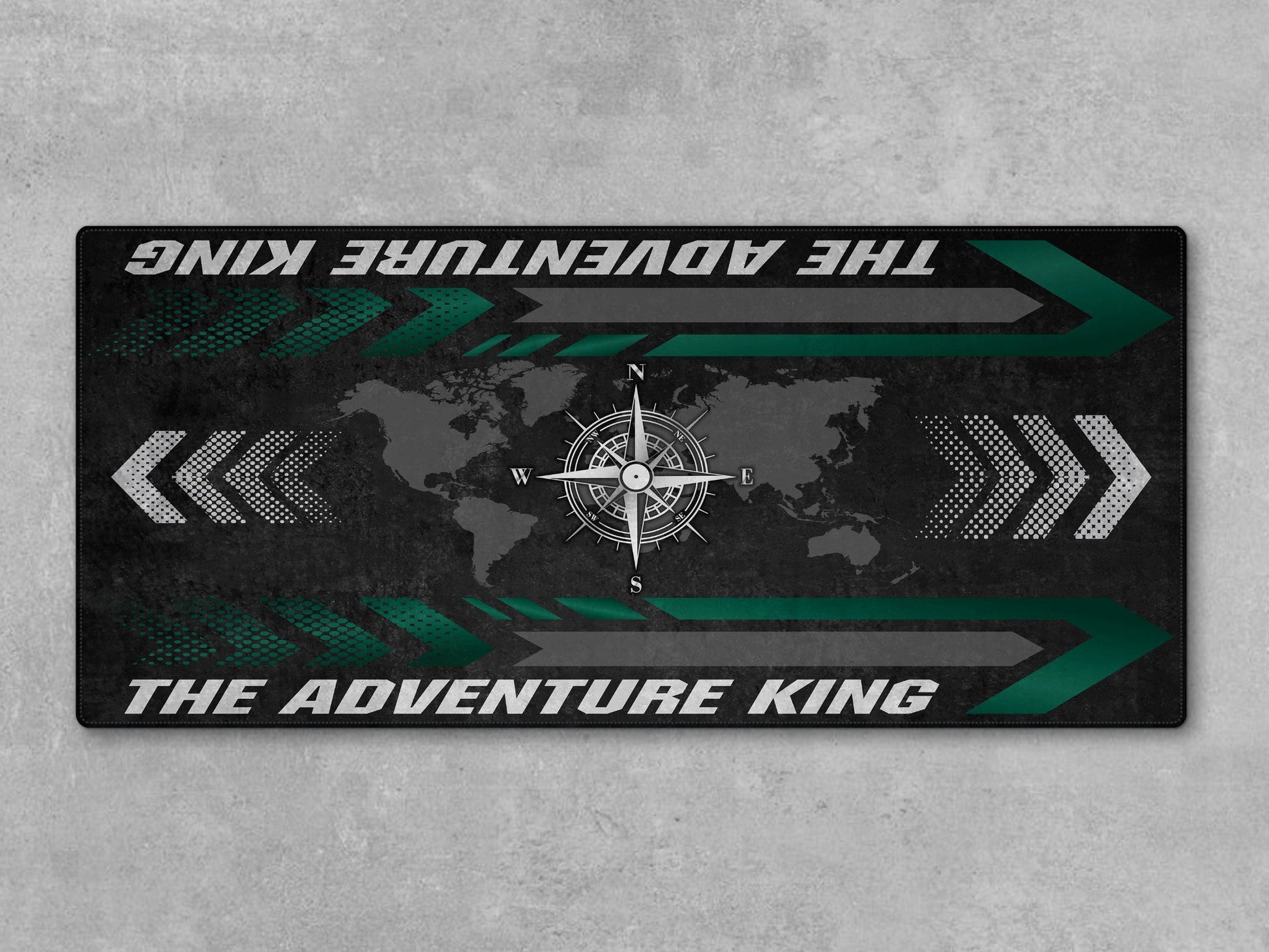 Motorcycle Mat for Adventure Motorcycle "The Adventure King" - MM7341 - Howling Moto