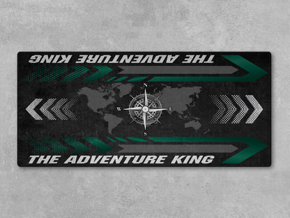 Motorcycle Mat for Adventure Motorcycle "The Adventure King" - MM7341 - Howling Moto