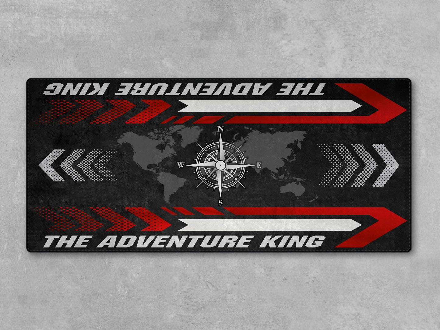 Motorcycle Mat for Adventure Motorcycle "The Adventure King" - MM7341 - Howling Moto
