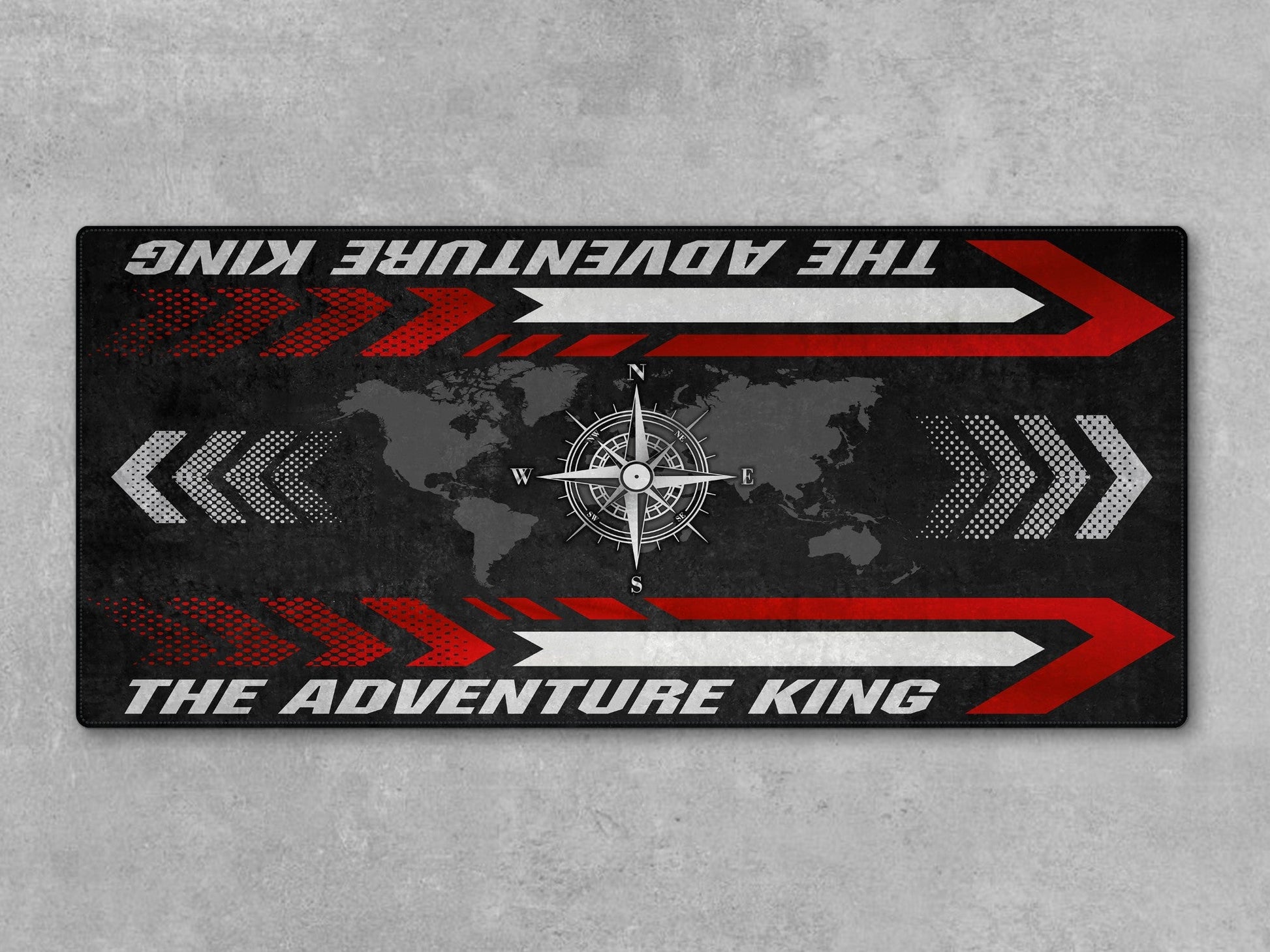 Motorcycle Mat for Adventure Motorcycle "The Adventure King" - MM7341 - Howling Moto