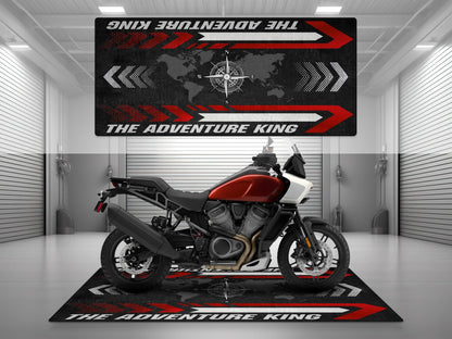 MPM Motorcycle Mat for Adventure Motorcycle "The Adventure King" - MM7341 - Howling Moto