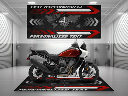 Motorcycle Mat for Adventure Motorcycle "The Adventure King" - MM7341 - Howling Moto